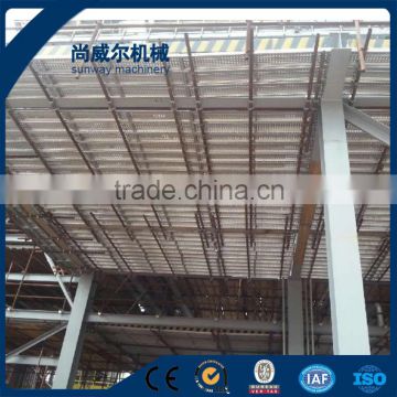 galvanized metal scaffold plank