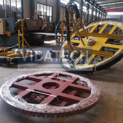 GRP Pipes Continuous Filament Winding Machine
