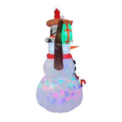 Christmas Outdoor Decor With Snowman Inflatable Seasonal Christmas Decor photo-4