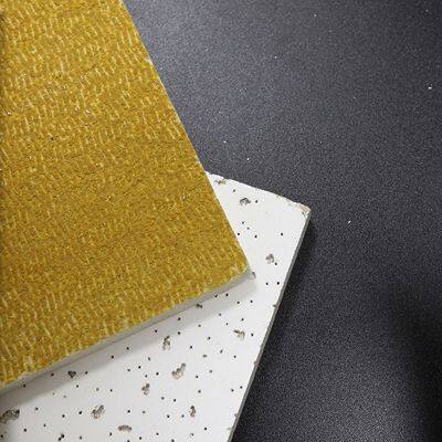 Antibacterial Mineral Fiber Ceiling Tiles Acoustic Ceiling Office Building Use photo-4