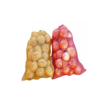 Wholesale China Factory Supply 5kg to 25kg Red Blue White Fruit Packing Mono Filament Mesh Bag