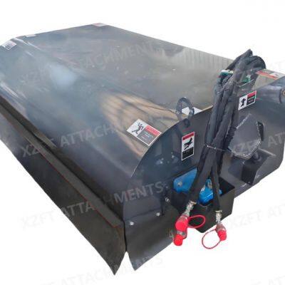Skid Steer Loader Attachment Sweeper Pickup Bucket Broom Road Sweepers photo-3