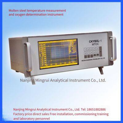 Supply of Molten Steel Oxygen and Carbon Content Detector, Mingrui Ckybxl-1 Mtoc Type Molten Steel Temperature and Oxygen Measuring Instrument