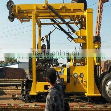 Water well drilling! Bore holes! Best Selling HF-3 water well drilling rigs for sale