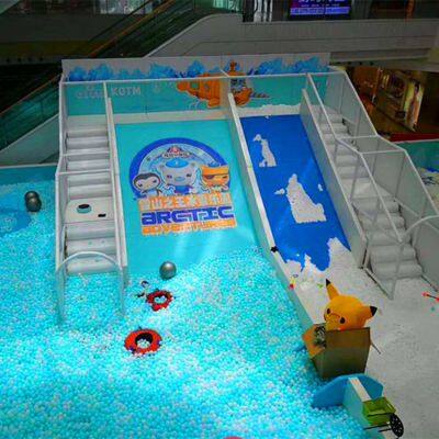 Indoor Slide Equipment for Naughty Castle Children's Amusement Park, Playground Equipment for Shopping Malls, Parent-child Million-ball Pool Factory photo-3