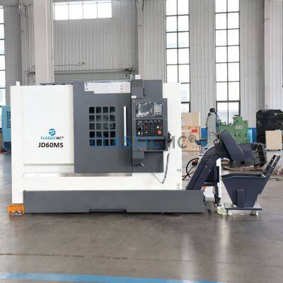 JD60ms Torno CNC Para Fabricar Sellos Hidraulicos CNC Slant Bed Turning Lathe Small Parts CNC Lathe Machine photo-2