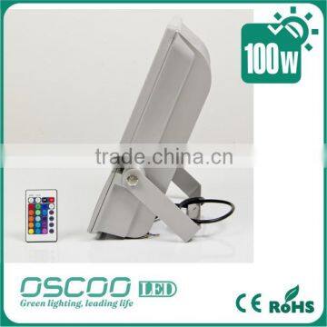 RGB floodlamps with remote led floodlight 10W 20w 30w 50w 70w 100w