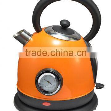 colourful Electric kettle with thermometer