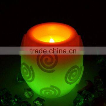 Decorative CARVED LED CANDLE