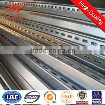 Steel top king stainless steel unistrut channel