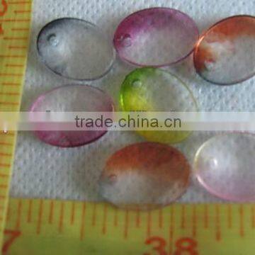 PLASTIC BEADS TRANSPARENT RAINBOW COLOR Multi Colors COLOR