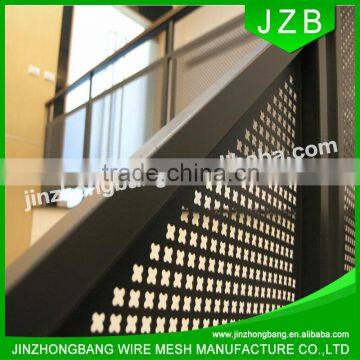 JZB round hole galvanized steel perforated sheet