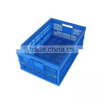 Supermarket plastic basket turnover plastic stacking tote boxes