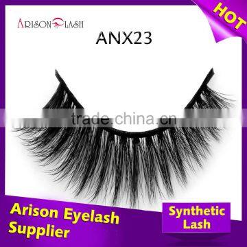 High quality lashes mink eyelash strips wholesale faux mink eyelash extensions with custom box packaging