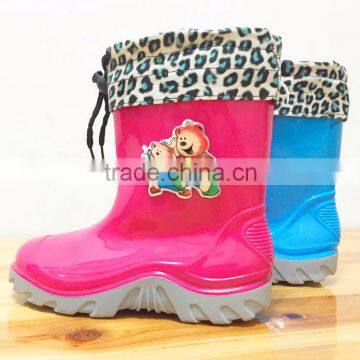 2015 new Korean winter large rain shoes winter rain shoes