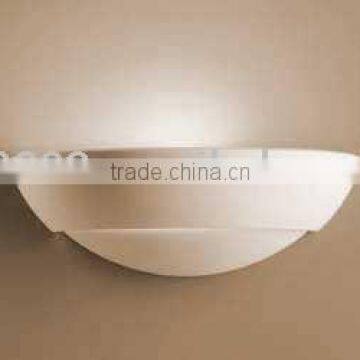 plaster wall lamp architecture lighting modern lamp(plaster light with a glass diffuser)