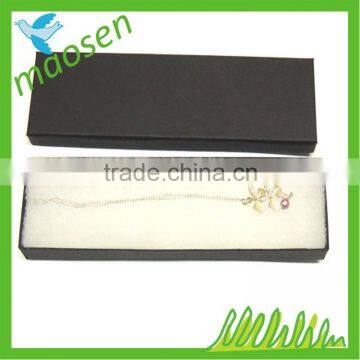 custom logo printing cardboard packaging paper box magnetic necklace gift box for jewelry wholesales
