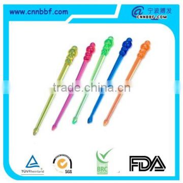 Disposable plastic stick snail plastic pick