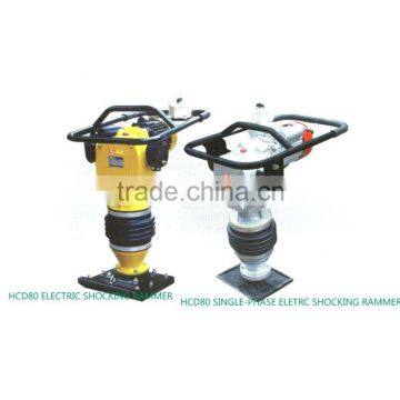3kw aluminum alloy anti-shocking Construction machinery HCD80 Electric Soil Tamper Rammer