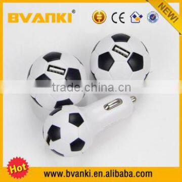 Hot Sale New Products Mobile Accessories Mini Brazil World Cup Unique of Design Football Car Charger photo-5