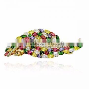 Shinning Multicolor Rhinestone Wedding Hair accessorie