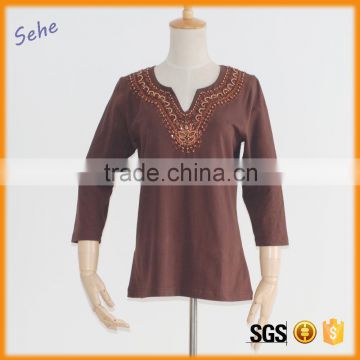 hot new products medium sleeve blouses wholesale arabic women clothing                        
                                                                                Supplier's Choice