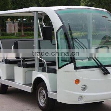 8 seats electric sightseeing car for passenger, electric shuttle car resort car