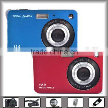 2013 lowest price 5 mega pixels digital camera external lithium battery SD card support to 32GB USB 2.0 27 inch