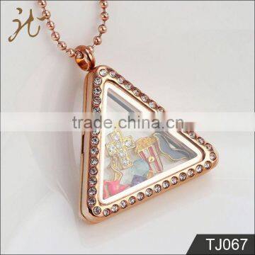 High Quality Colorful Triangle Pendant