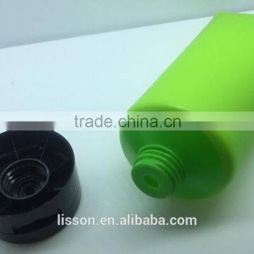 D55mm round empty hair conditioner tube with screw cap