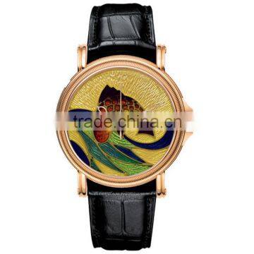 2015 Latest Branded Style Golden Fish Watch