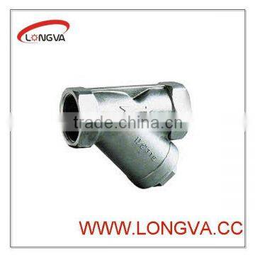 Stainless steel Y type spring check valve