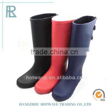 2016 new design lady's fashion rainboots/rubber boots