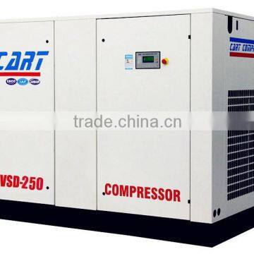 industrial air cooling and water cooling screw air compressor 185KW/250HP ( energy-saving )