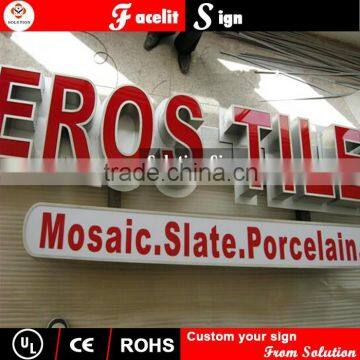 Metal 3d Lettering Channel Letter Copper Sign
