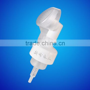 43/410 plastic foaming brush dispenser pump for cleaning face