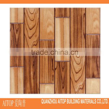 wood imitate ceramic floor tile polished 300x300mm