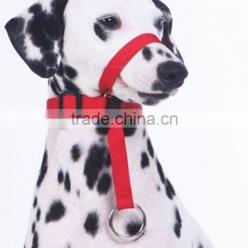 pet dog head halter with no muzzle look