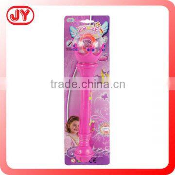 Top seller girl flashing stick toys with light and Music use 3AA with EN71 ASTM and more for kids