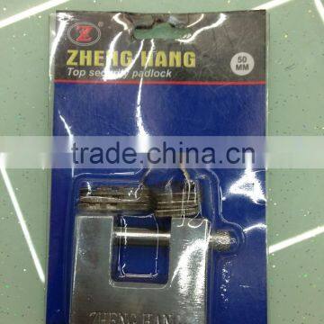 Rectangular iron padlock; heavy duty iron padlock, C shape padlock; E shape padlock; IRAN,MID-EAST