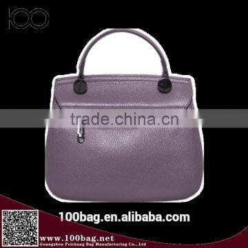 2016 New Trend Hot Selling Genuine Leather Women Bags High Quality Tote Leather Shoulder Bag Purse photo-3