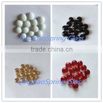 wholesale colourful garden decorative glass pebbles