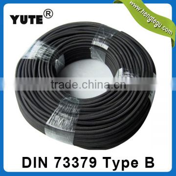 professional manufacturer high quality cotton over braided fuel hose with din 73379 2b