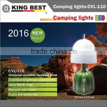 KINGBEST KING BEST Halloween emergency lamp LED Fishing Lantern carry Metal rings portable camping lamp