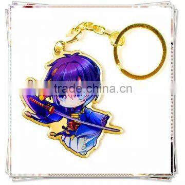 Souvenir soft PVC keychain