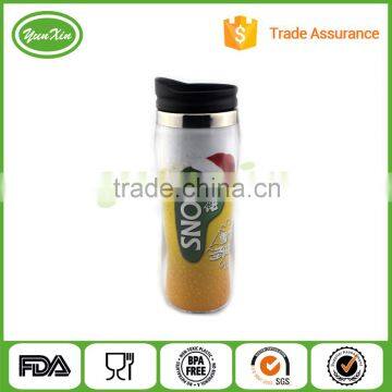 Trade assurance Plastic drinking travel mug with lid with paper insert                        
                                                Quality Choice