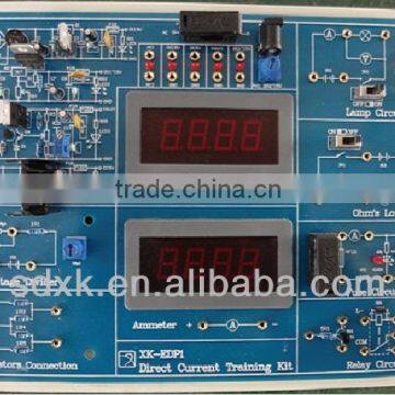 DC Circuit Board Training Set, Electrical Teaching Device