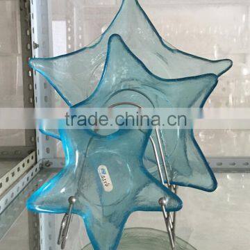 Hot Sale New Design Fashion Colorful Glass Plate Custom