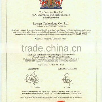 RFID Card Hotel Door Lock System LSD8101 Golden Finishing photo-4