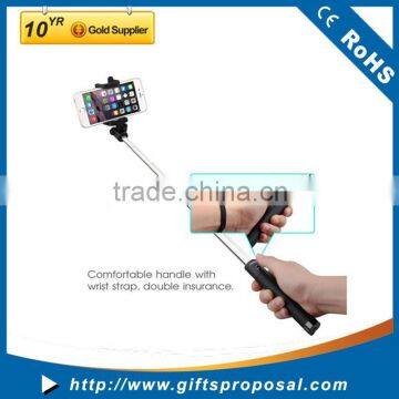 2015 New Hot Selling Selfie Stick Bluetooth Wireless Monopod for Smartphones